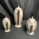 Art Deco, 9-piece Limoges porcelain coffee service circa 1930