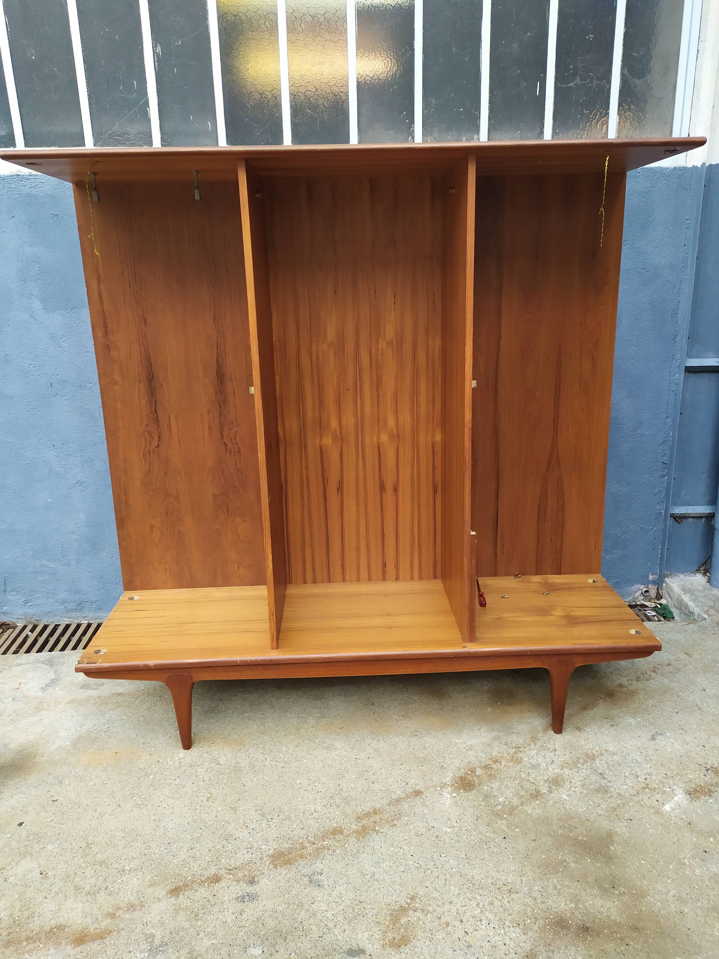 Scandinavian wardrobe teak