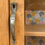 Parisian wardrobe glazed art deco 1920 raw wood