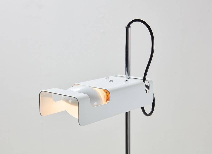 Lampe de table Spider Joe Colombo pour Oluce Italie 1965