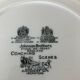 Trio of Coaching Scenes blue plates by Johnson Bros / Brothers Irestone