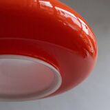 Vintage Czechoslovak Hanging Glass Lamp By Osvětlovací Sklo, 1970s