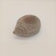 Hedgehog Statuette Zoomorphic Brutalist Sculpture Molded Pottery 20th Century