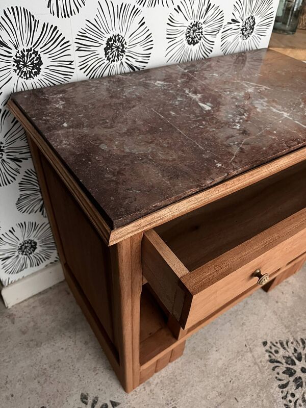 Tables de chevet buffets Art Déco vintage Jada et Rosa meubles appoint bois