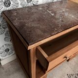 Art Deco vintage bedside tables Jada and Rosa wooden accent furniture