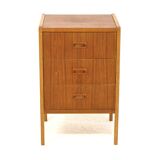 Teak chest of drawers, Bertil Fridhagen, Bodafors, Sweden, 1960