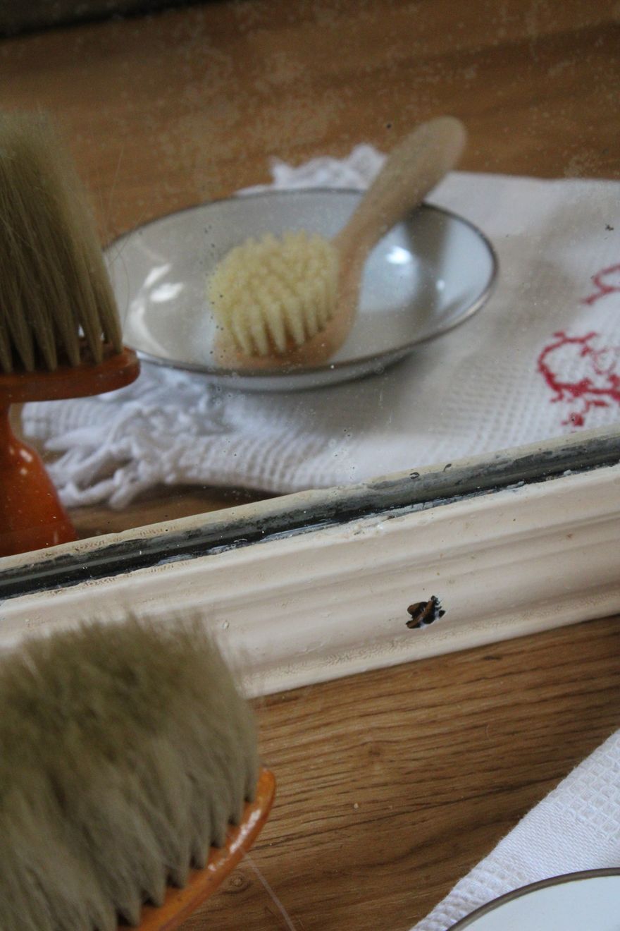 Ancien miroir - 43x37cm