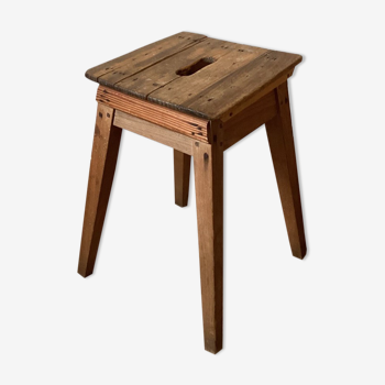 Wooden stool