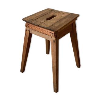Wooden stool