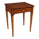 Italian inlaid wood side table