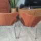 4 "Ant" chairs by Fritz Hansen number 0164 refurbished