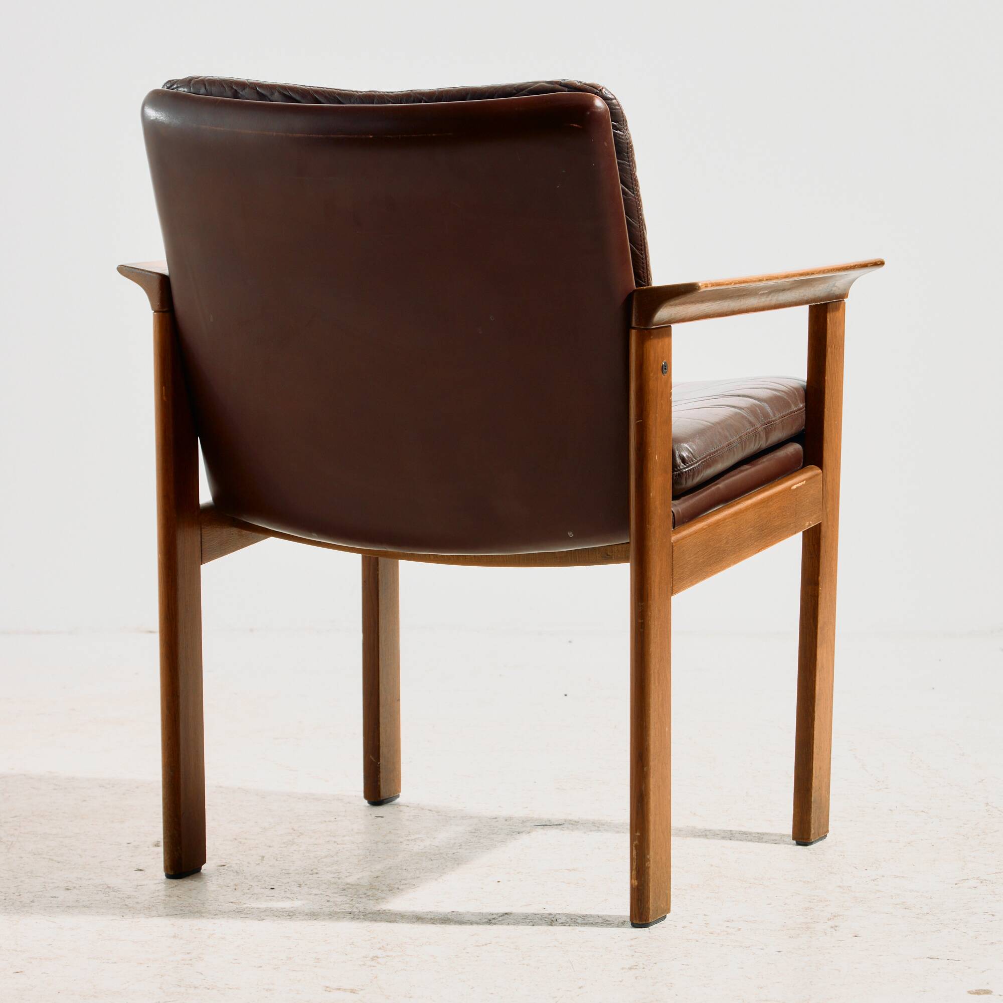 Oak armchair by Laszlo Mazák for Wiesner-Hager