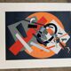 Sérigraphie de Nadia Leger - Années 70