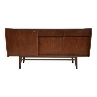 Vintage Sideboard Lowboard TV Furniture 1960s Teak Veneer