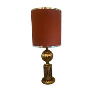 Lampe années 70 argent