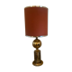 Lamp 70s silver and gold