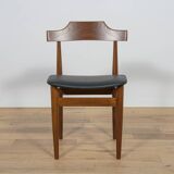 Mid-Century Teak Dining Table & Chairs by Hans Olsen for Frem Røjle, Denmark, 1960s, Set of 5