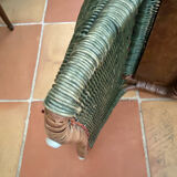 Wicker and rattan bed tray