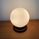 Vintage lamp from the 70s opal globe