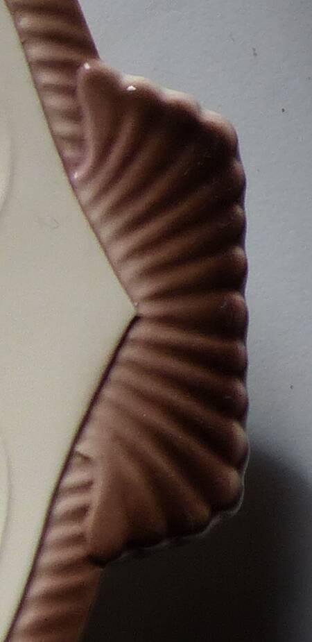 6 London oyster plates, Copenhagen model