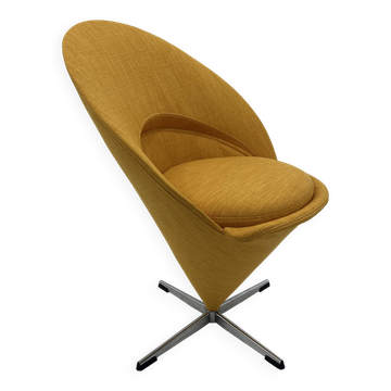 Fauteuil conique de Verner Panton, années 1950