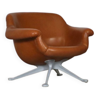 Angelo Mangiarotti For Cassina Model 1110 Lounge Chair, Italy 1960s