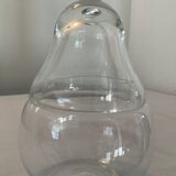 Empty pocket vintage blown glass pear