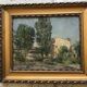 Tableau fortuné viguier paysage provençal