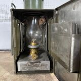 Lampe signalisation militaire à pétrole