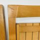 Paire de chaises pliantes par Aldo Jacober, bois, années 60