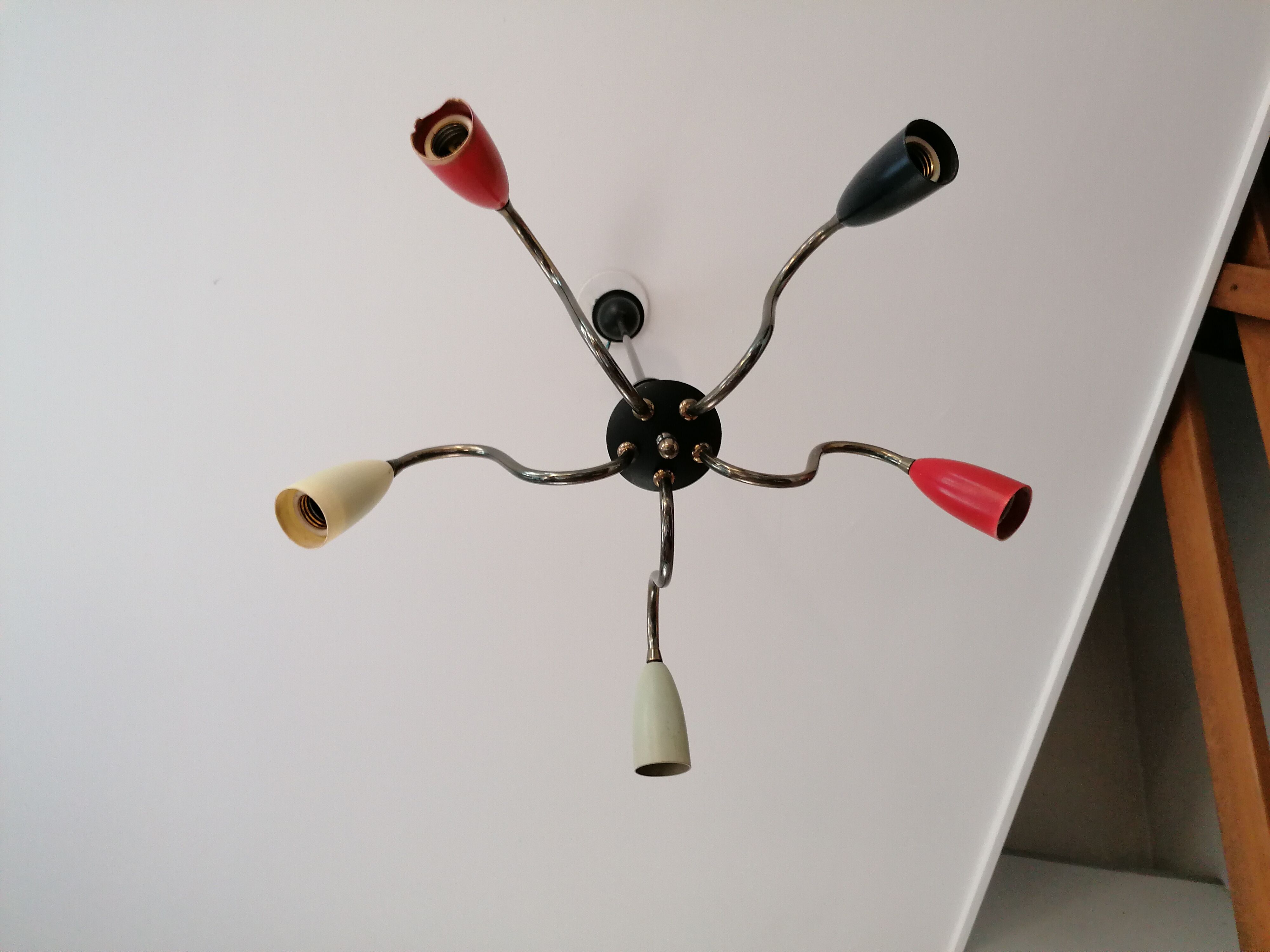 60s Italian style chandelier