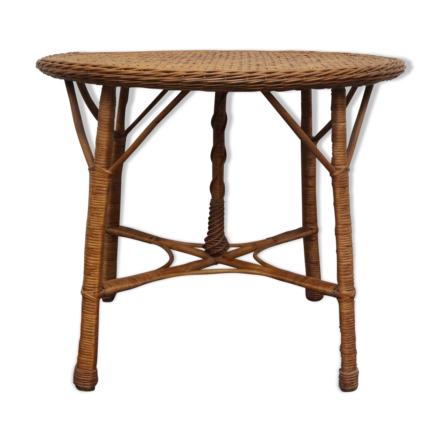 Table 60s Wicker