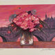 Lithographie numérotée et signée Michel Henry -La conciergerie-Paris