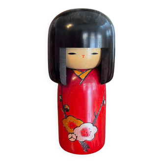 Kokeshi vintage signée