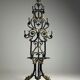 19th century cast iron coat rack