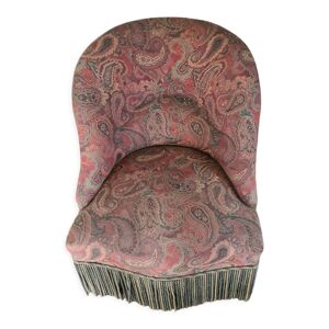 fauteuil crapaud vieux