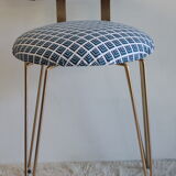 Chaise pieds Eiffel