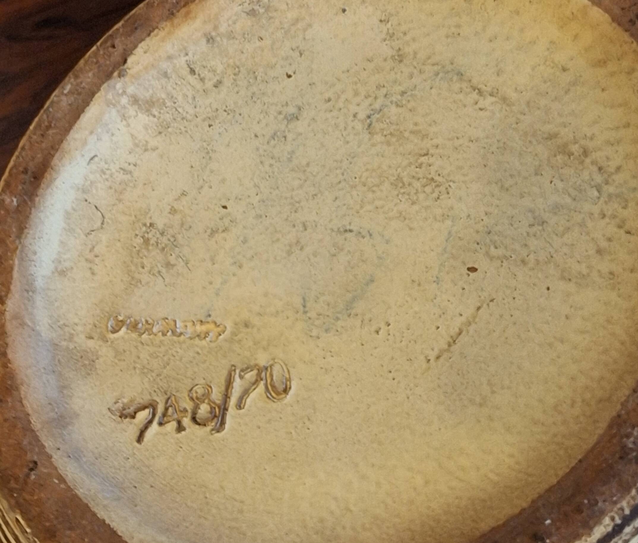 Larege mid century ceramic floor vase, 1960s