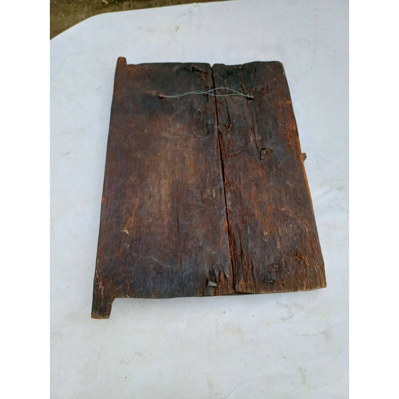 Senufo wooden African door, Ivory Coast