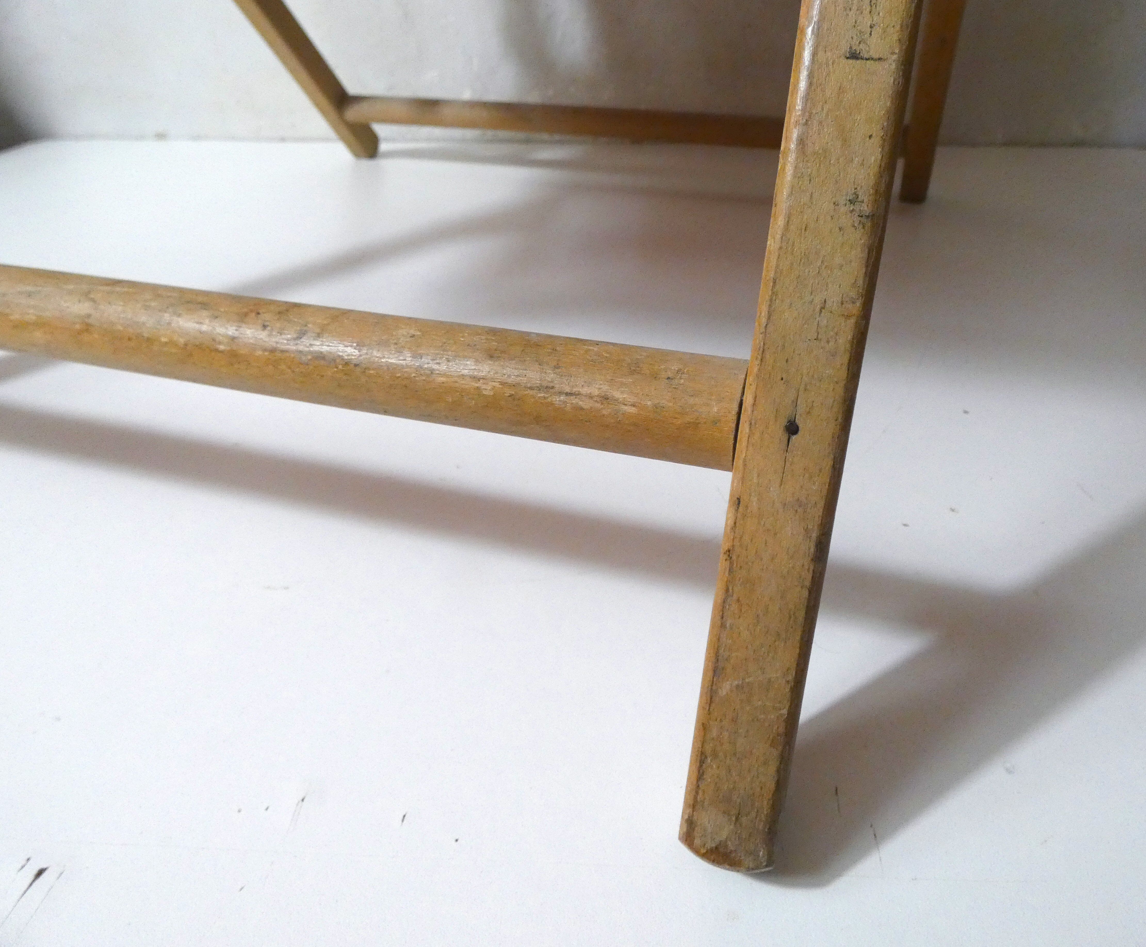Fauteuil pliant années 50 style transat chilienne