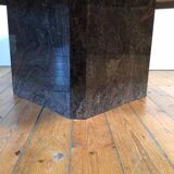 marble octagonal coffee table