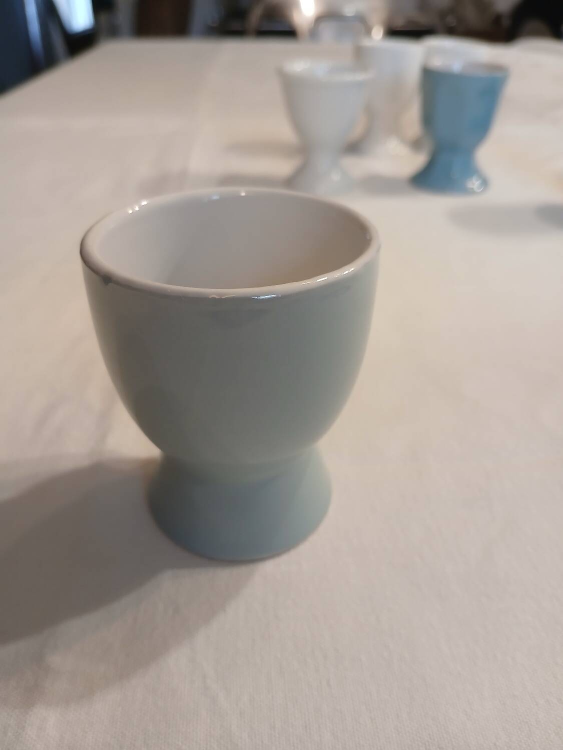 6 coquetiers anciens dépareillés