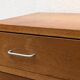 Vintage 1960s chest of drawers with compass foot