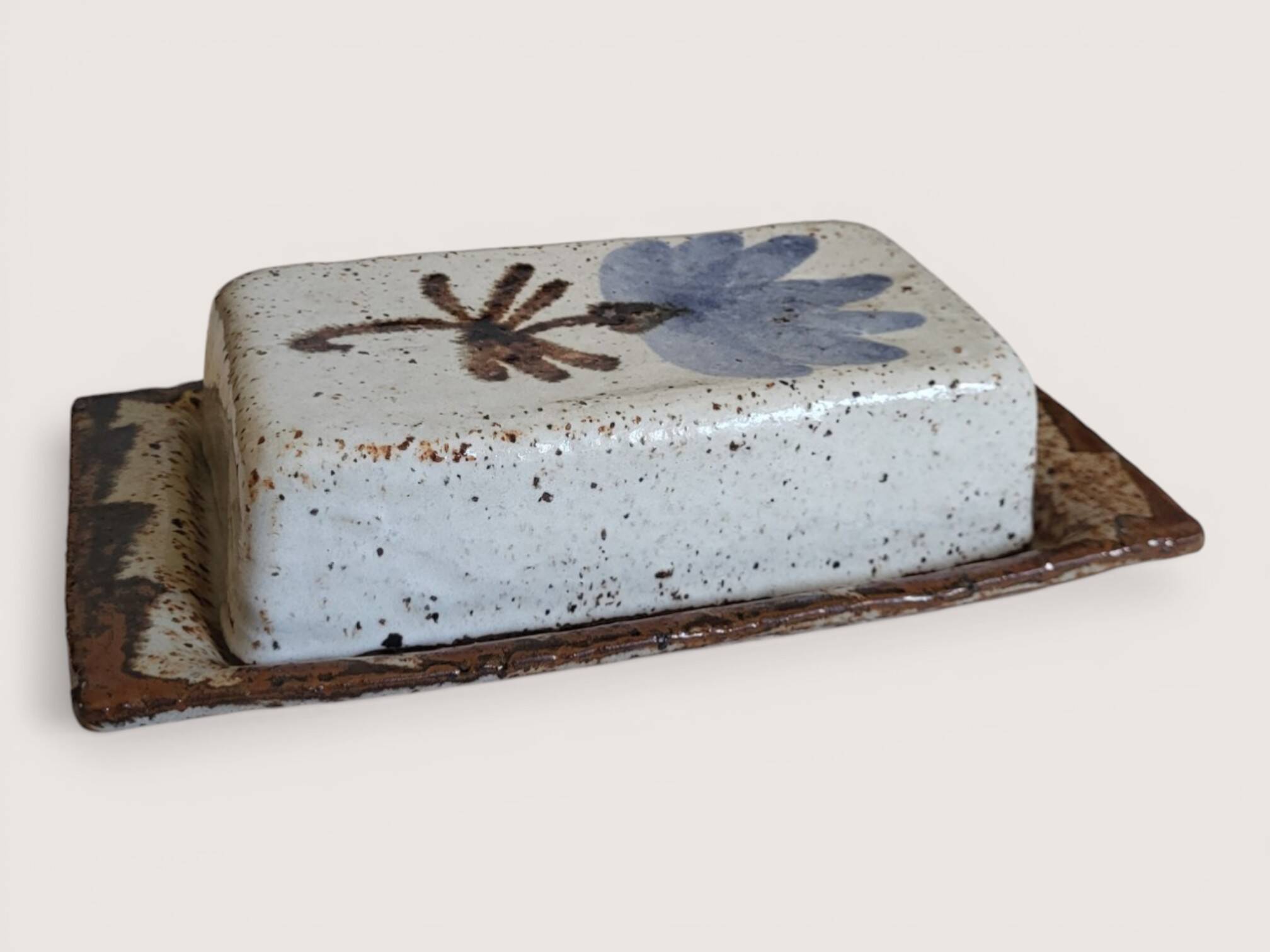 Beurrier en grès Jacques Marchand