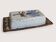 Stoneware butter dish by Jacques Marchand
