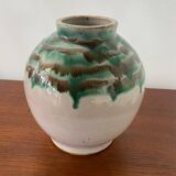 Vintage signed ceramic vase