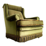 Vintage green single-seater / armchair / club chair
