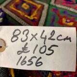 Vintage Turkish Kilim 83x42 cm