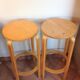 Pair of high Scandinavian/vintage style stools 60s-70s