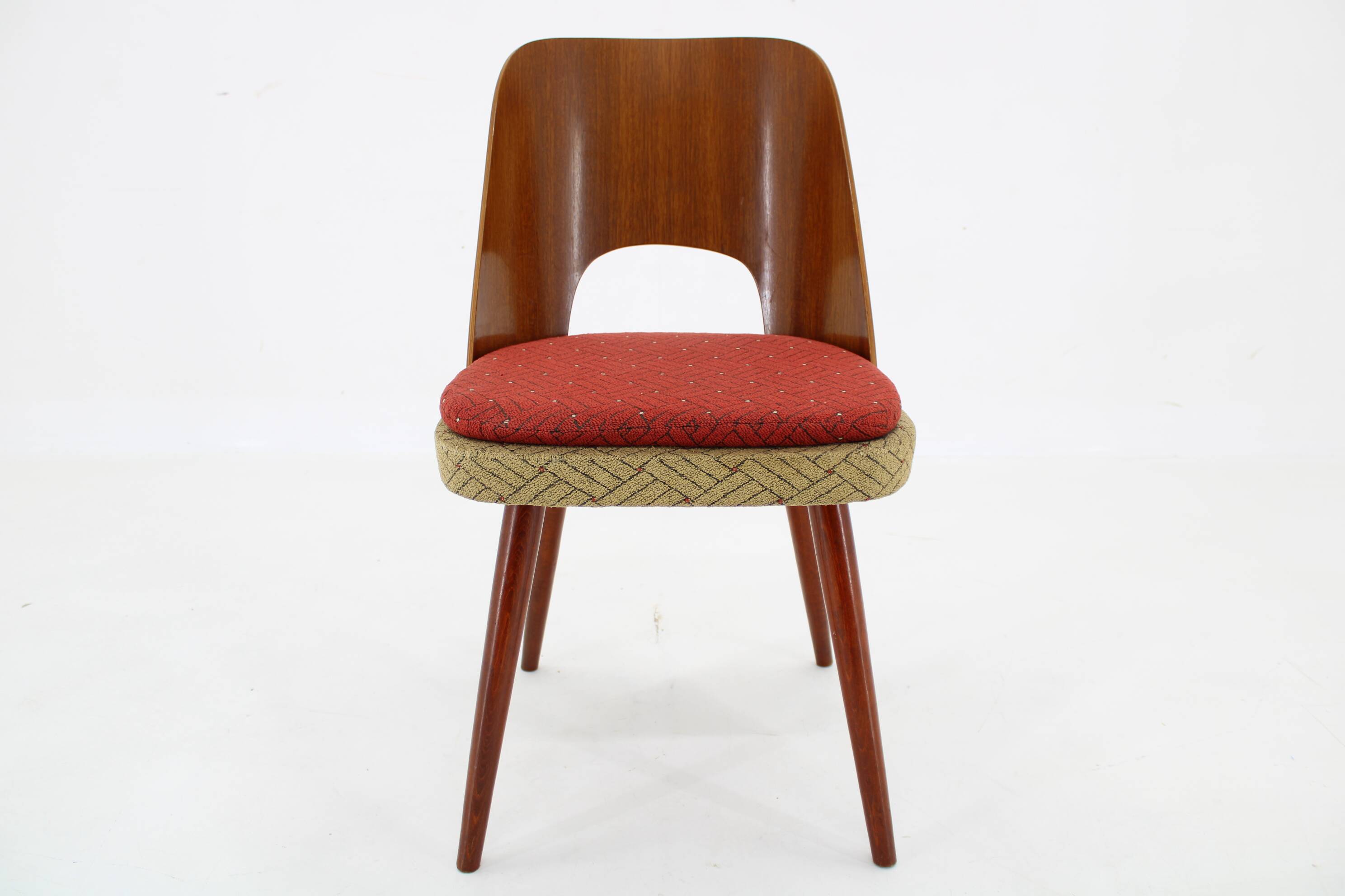 1960s Oswald Haerdtl ,Set of 4 Dining Chairs by TON, Czechoslovakia